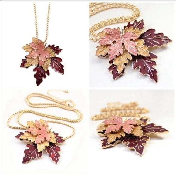 Atelier Sona Jewelry - 🍁 MAPLE LEAF FALL NECKLACE!